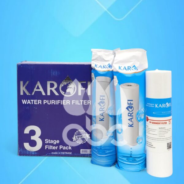 فیلترهای سه‌گانه پیش تصفیه گیاهی وارداتی کاروفی - Image 1